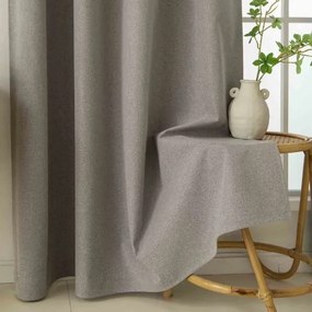 Beauty Home Ύφασμα κουρτίνας με το μέτρο Full Blackout σκίασης Total Art 8446 Φ280 Μπεζ