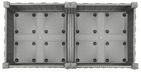 vidaXL Ζαρντινιέρα 80 x 40 x 23 εκ. από Πολυπροπυλένιο