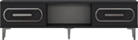 Stewehome Έπιπλο τηλεόρασης με ντουλάπι 150x30x41 cm