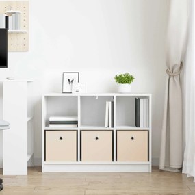 vidaXL Πλαϊνό γραφείο Λευκό 88,5 x 27,5 x 63,5 εκ