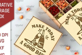 Intra απο ξύλο plywood 3mm-4mm πάχος Τρισδιάστατο διακοσμητικό κουτί αποθήκευσης Δίασταση 30x20 cm INTRAFABR-98045426