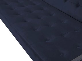 Καναπές Concept 55 194, Μπλε, 172x78x81cm, Ταπισερί, Πόδια: Μεταλλικά