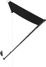 vidaXL Τέντα Συρόμενη με LED Ανθρακί 200 x 150 εκ.