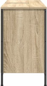 vidaXL ντουλάπι νιπτήρα με συρτάρια Sonoma Δρυς 90x34,5x60 εκ.