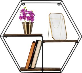 Wall Shelf Narcissus Black
Walnut