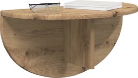 vidaXL Ράφι Τοίχου Επιτοίχιο Artisan Oak 48 x 24 x 24 εκ