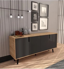 Stewehome μοντέρνα κονσόλα σαλονιού 180x45x80 cm