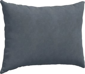 vidaXL Μαξιλάρι Καναπέ 2 pcs Σκούρο Γκρι 70 x 50 cm