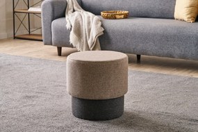 Πουφ Σκαμπό Καφέ PATARA 40x40x40