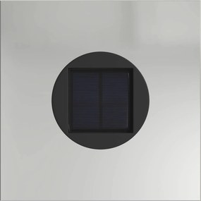 vidaXL Ηλιακό LED Φως Δρόμου 2 pcs Ασημί Γαλβανισμένο Χάλυβα