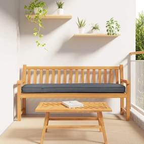vidaXL Μαξιλάρι παλέτας Ανθρακί 180 x 40 x 8 εκ. Ύφασμα Oxford