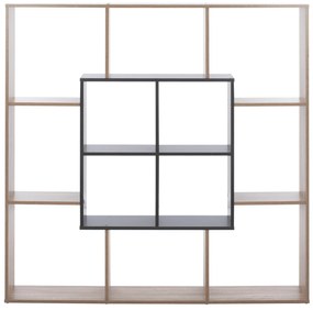 ΒΙΒΛΙΟΘΗΚΗ BRODY HM8771.02 136X22X136 ΓΚΡΙ