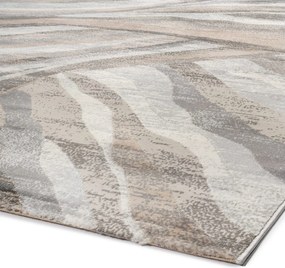 Χαλί Διαδρόμου (80x150) Βιοκαρπέτ Fanci IF36A White D Grey