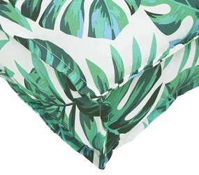 vidaXL Μαξιλάρι παλέτας για κάθισμα / πλάτη Floral Μοτίβο φύλλων