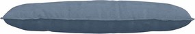 vidaXL Μαξιλάρι Πλάτης Μπλε 120 x 50 cm Υφασμάτινο Κορντουρά