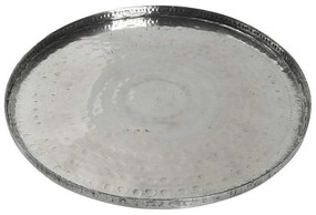Δίσκος Σερβιρίσματος  Αλουμινίου Pandora Στρογγυλός Step Σφυρήλατος LAK212K2 Φ30,5cm Silver Espiel Αλουμίνιο