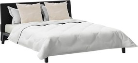 vidaXL Χειμερινό Παπλωματοθήκη με μαξιλάρι 3 pcs Λευκό Μικροΐνες