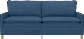 vidaXL Καναπές Μπλε 196 x 81 x 87,5 εκ. Ύφασμα