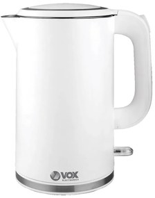VOX WK-4401 Βραστήρας 1.7L Λευκός