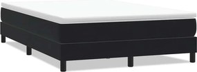 vidaXL Box Spring Κρεβάτι χωρίς στρώμα Μαύρο 160x210 cm Βελούδινο