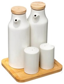 Σετ Λαδόξυδο & Αλατοπίπερο 5five με βάση - 5 τεμάχια