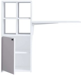 Γραφείο Αναδιπλούμενο Mix 393MRD1305 114x40x100cm White