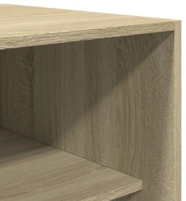 vidaXL Ντουλάπα Χρώμα Sonoma Δρυς 80x50x200 εκ. από Επεξ. Ξύλο