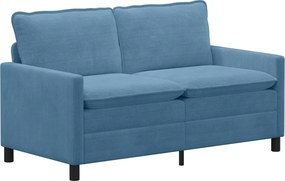 vidaXL Καναπές Μπλε 156 x 81 x 87,5 εκ Ύφασμα
