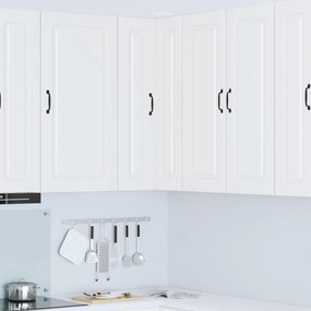 vidaXL Πάνελ πλυντηρίου πιάτων Kalmar Λευκό 57 x 57 x 100 εκ.