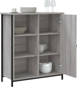 vidaXL Ντουλάπι Γκρι Sonoma 70 x 30 x 80 εκ. από Επεξεργ. Ξύλο