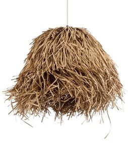 Φωτιστικό Οροφής Κρεμαστό Guadeloupe 02157 Boho 1xE27 IP20 50x40cm Beige GloboStar