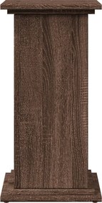 vidaXL Βάση Οθόνης με Αποθ. Καφέ Δρυς 31x30x60 εκ. Επεξεργασμένο Ξύλο