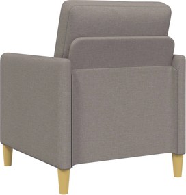 vidaXL Σαλονάκι Σετ Με Αποθηκευτικό Χώρο 2 pcs Taupe Πολυεστέρας
