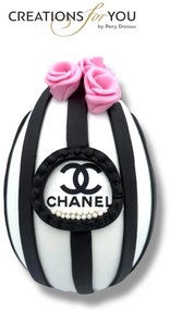 Τύπου Σανέλ Chanel Αρωματική λαμπάδα ν.3 - Σετ Λαμπάδα και πλάτη