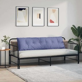 vidaXL Μαξιλάρι Πλάτης Μπλε τζην 180 x 50 x 19 cm ύφασμα
