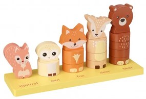 Ξύλινο Παιχνίδι Εκμάθησης Αριθμών Woodland Orange Tree Toys 60-12081