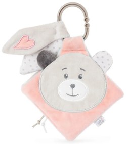 AMEK TOYS ΒΡΕΦΙΚΟ ΒΙΒΛΙΟ ΒΕΛΟΥΤΕ BEAR PINK 98159