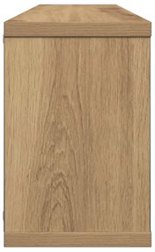 vidaXL Ράφια κύβων τοίχου 4 τεμάχια Artisan Oak Κατασκευασμένο ξύλο