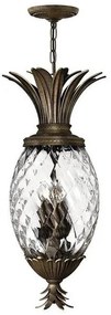 Κρεμαστό Φωτιστικό Οροφής 4xE14 Plantation Elstead Lighting HK-PLANT4-P-PZ Μπρονζέ