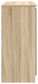 Συρταριέρα με Συρτάρια Sonoma Δρυς 100,5x35x76 εκ. Επεξ. Ξύλο - Καφέ