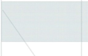 vidaXL Πράσινος Συρμάτινος Φράχτης 1.4x50 μ Ατσάλι