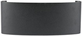 8W LED WALL LIGHT 4000K-SAND BLACK