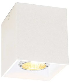 Φωτιστικό Οροφής - Σποτ Sq Dice 4144100 White Viokef Metal