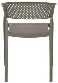 ΠΟΛΥΘΡΟΝΑ ΠΟΛΥΠΡΟΠΥΛΕΝΙΟΥ DARK OLIVE HM5941.07 53,5x50,5x73Υ εκ.