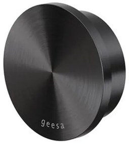 Άγκιστρο Μονό Μεγάλο Ø54x1,9 cm Geesa Opal Black Brushed PVD 7245-411