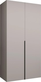 Ντουλάπα Alicante Δίφυλλη-Cashmere - Μαύρο