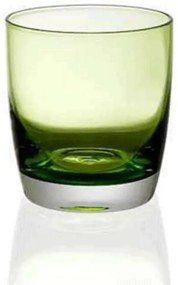 Ποτήρι Ουίσκι Irid 355ml Green - Cryspo Trio - 6 ΤΜΧ