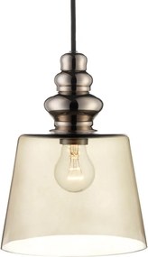 Κρεμαστό Φωτιστικό Pollish Ø20cm Φιμέ