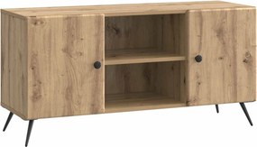 vidaXL Ντουλάπι TV 102 x 34,5 x 50 εκ. Artisan Δρυς Επεξεργασμένο Ξύλο