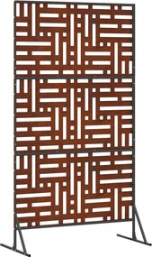 vidaXL Οθόνη Ιδιωτικότητας 100 x 50 x 180 εκ. Σκ rusty